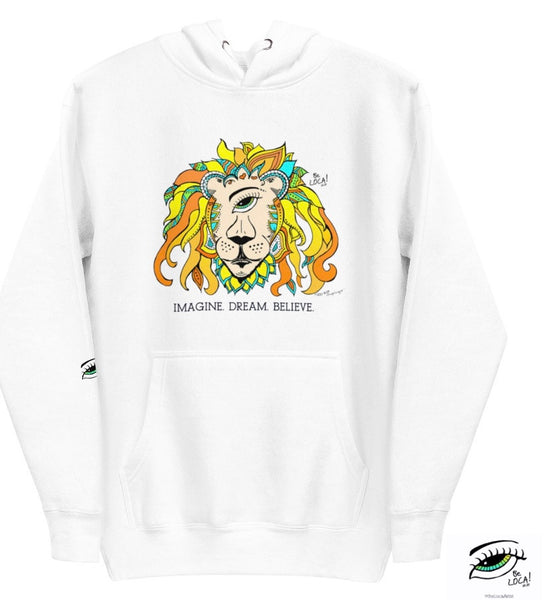 RastafarEYE Lion King | EYECONIC Hoody’s by Angelicque’
