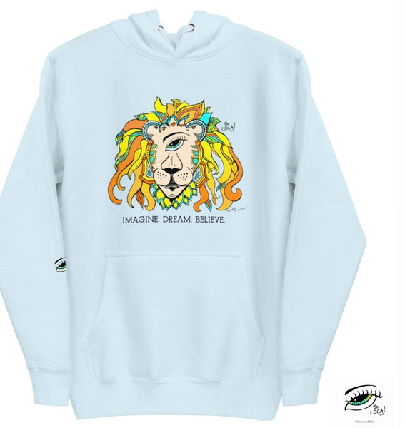 RastafarEYE Lion King | EYECONIC Hoody’s by Angelicque’