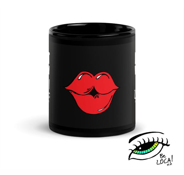 Don’t Worry Be LOCA! ✨ Noir Novelty Mug by Angelicque’