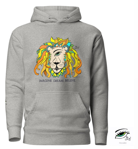 RastafarEYE Lion King | EYECONIC Hoody’s by Angelicque’