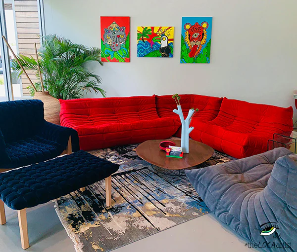 Ligne Roset + Angelicque @TheLocaArtist 