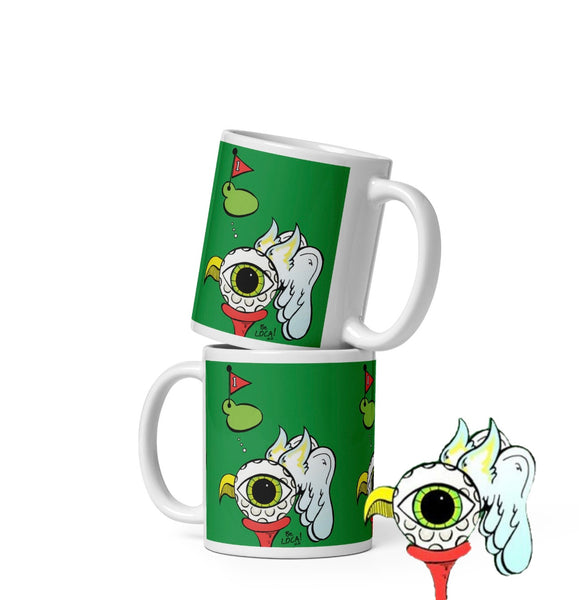 The BirdEYE ⛳️ Hole in One Golf Novelty Mug by Angelicque’