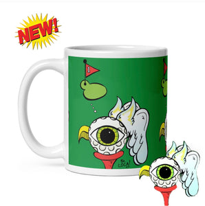 The BirdEYE ⛳️ Hole in One Golf Novelty Mug by Angelicque’